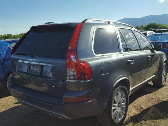 YV4CZ852281453437 - 2008 VOLVO XC90 V8 GRAY photo 4