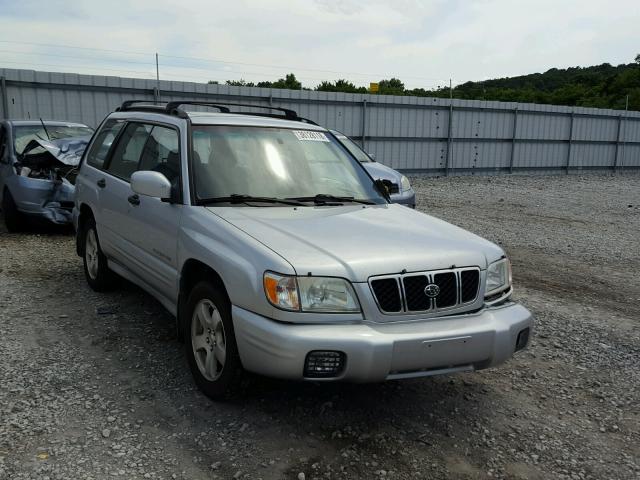 JF1SF65652H741651 - 2002 SUBARU FORESTER S ვერცხლისფერი ფოტო 1