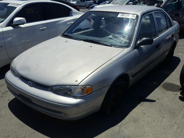 1Y1SK52881Z430757 - 2001 CHEVROLET GEO PRIZM 银色 照片 2