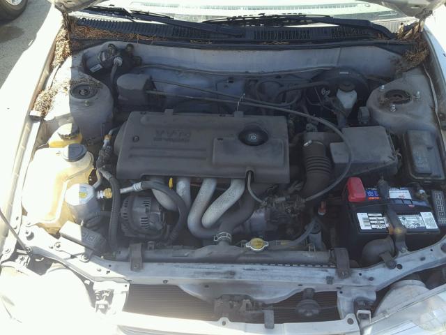 1Y1SK52881Z430757 - 2001 CHEVROLET GEO PRIZM 银色 照片 7