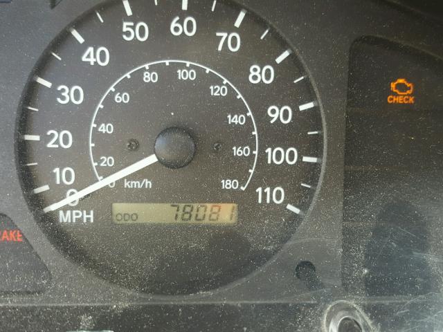 1Y1SK52881Z430757 - 2001 CHEVROLET GEO PRIZM 银色 照片 8