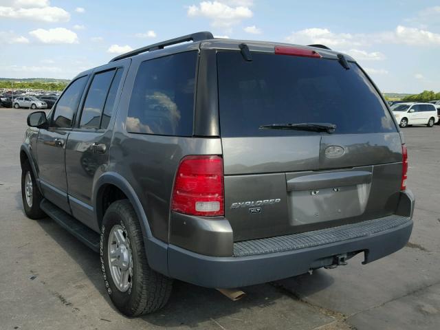 1FMZU63K32ZC94841 - 2002 FORD EXPLORER X GRAY photo 3