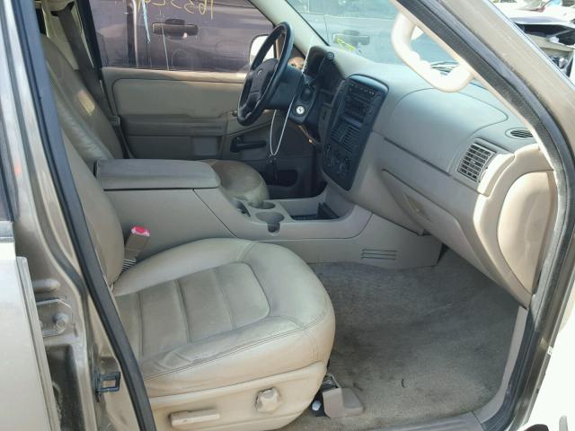 1FMZU63K32ZC94841 - 2002 FORD EXPLORER X GRAY photo 5