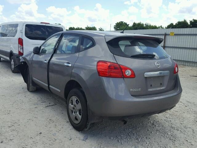 JN8AS5MT7DW552733 - 2013 NISSAN ROGUE S SILVER photo 3