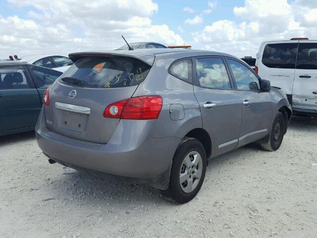 JN8AS5MT7DW552733 - 2013 NISSAN ROGUE S SILVER photo 4