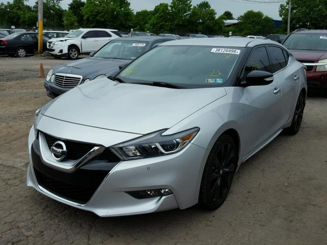 1N4AA6AP9HC372307 - 2017 NISSAN MAXIMA 3.5 SILVER photo 2