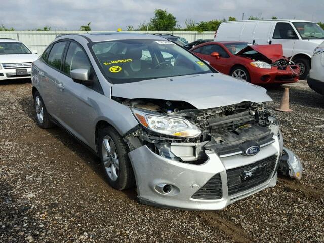 1FAHP3F25CL409547 - 2012 FORD FOCUS SILVER photo 1