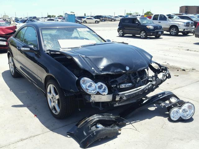 WDBTJ72H47F206756 - 2007 MERCEDES-BENZ CLK 550 BLACK photo 1