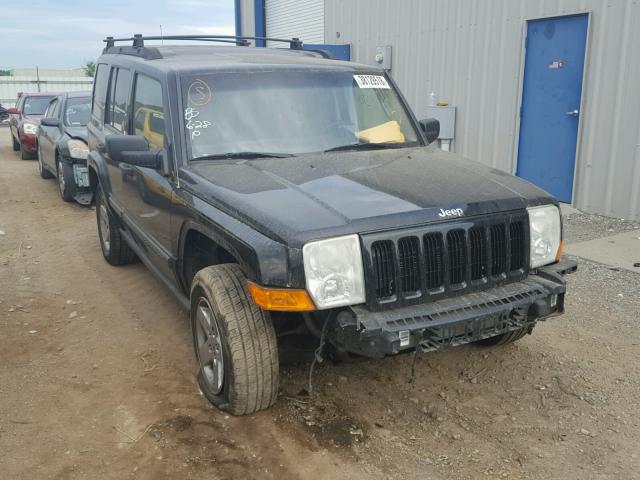 1J8HG48K86C209420 - 2006 JEEP COMMANDER შავი ფოტო 1