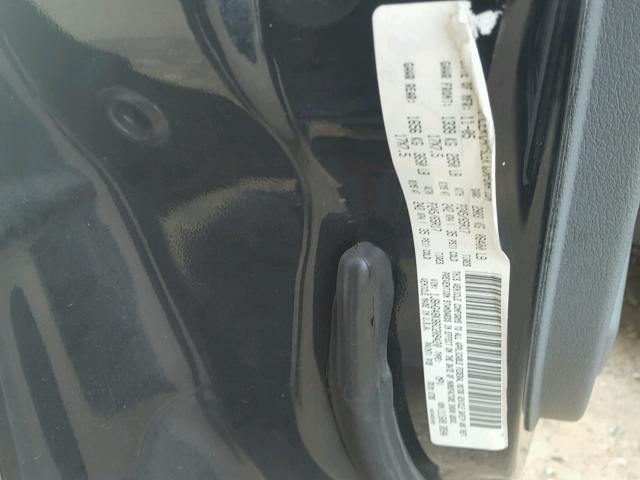 1J8HG48K86C209420 - 2006 JEEP COMMANDER შავი ფოტო 10