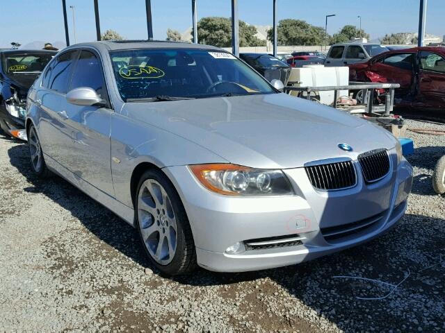 WBAVB73577VF53841 - 2007 BMW 335I SILVER photo 1