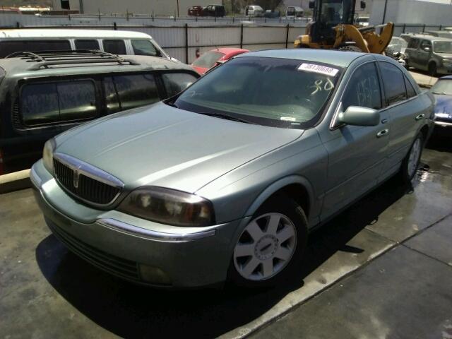 1LNHM86S93Y646587 - 2003 LINCOLN LS BLUE photo 2