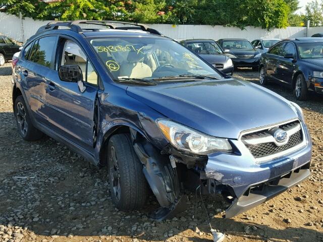 JF2GPAVC8D2212675 - 2013 SUBARU XV CROSSTR BLUE photo 1