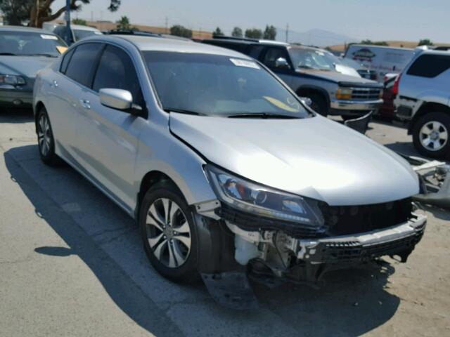 1HGCR2F36FA124732 - 2015 HONDA ACCORD LX SILVER photo 1