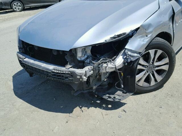 1HGCR2F36FA124732 - 2015 HONDA ACCORD LX SILVER photo 9