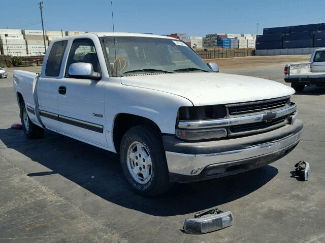 2GCEC19T221418406 - 2002 CHEVROLET SILVERADO WHITE photo 1