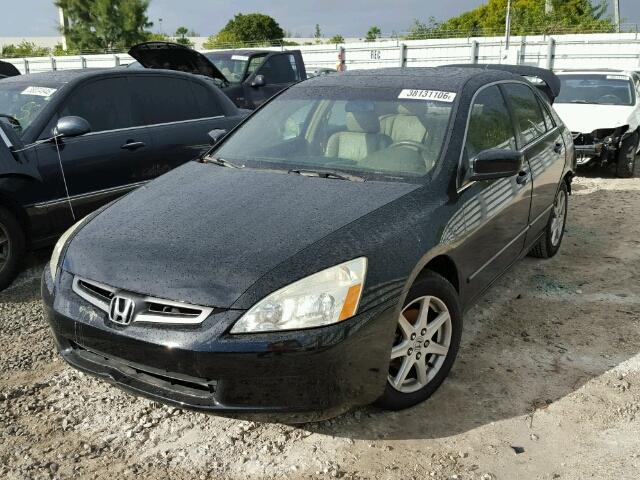 1HGCM66563A047637 - 2003 HONDA ACCORD EX 黑色 照片 2