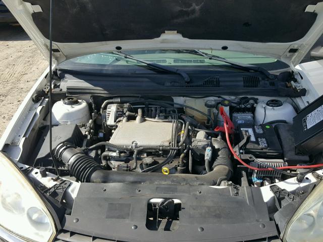 1G1ZT54895F114197 - 2005 CHEVROLET MALIBU LS WHITE photo 7