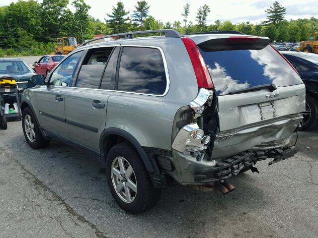 YV4CZ592961291246 - 2006 VOLVO XC90 GREEN photo 3