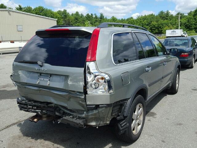 YV4CZ592961291246 - 2006 VOLVO XC90 GREEN photo 4