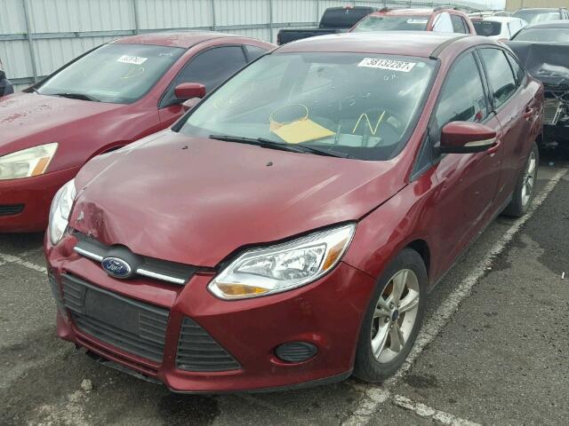 1FADP3F27EL183917 - 2014 FORD FOCUS SE RED photo 2