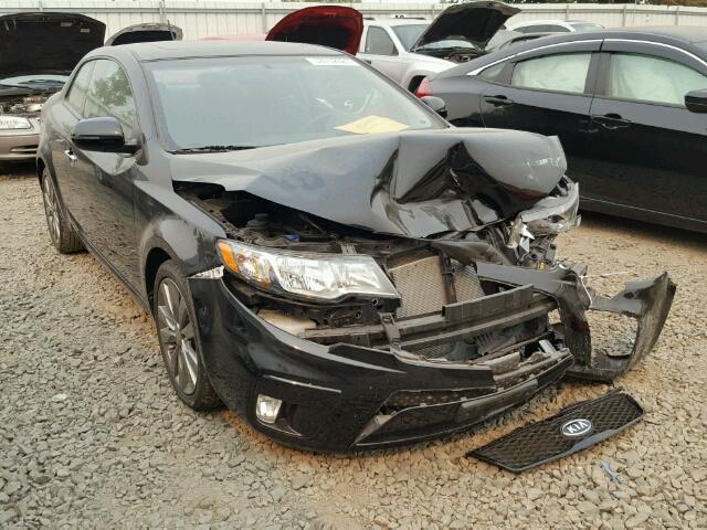 KNAFW6A3XC5641732 - 2012 KIA FORTE BLACK photo 1