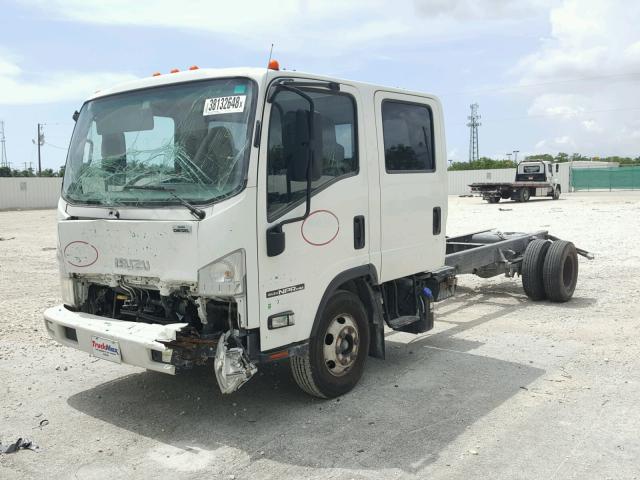 JALC4J168E7002120 - 2014 ISUZU NPR HD WHITE photo 2