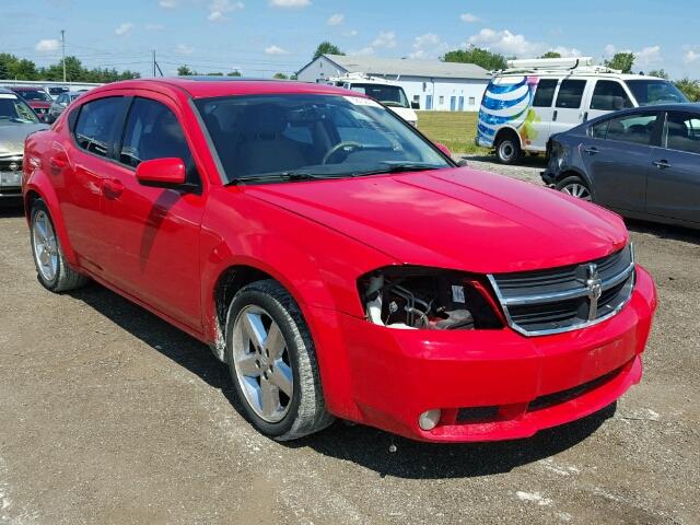 1B3LC76V19N548333 - 2009 DODGE AVENGER R/ RED photo 1