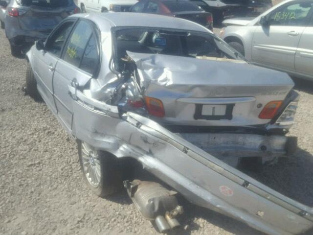 WBAEW53483PN30063 - 2003 BMW 330 XI SILVER photo 3