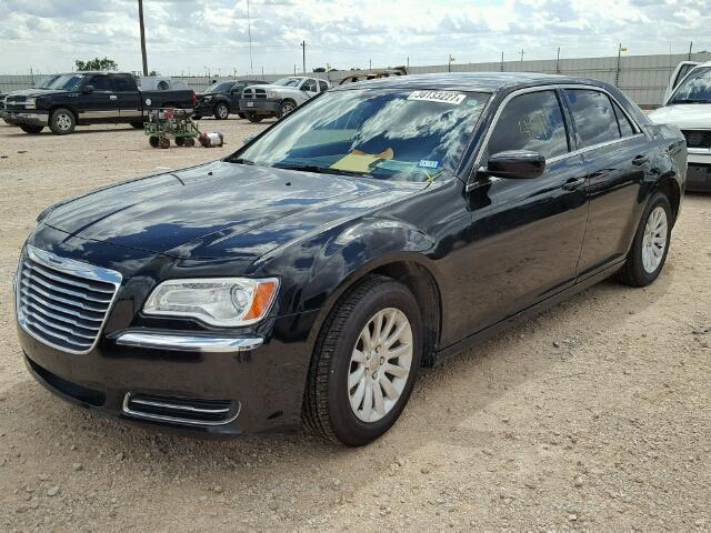 2C3CCAAG5EH288871 - 2014 CHRYSLER 300 BLACK photo 2