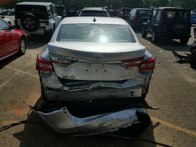 4T1BK1EB1DU026488 - 2013 TOYOTA AVALON BAS SILVER photo 9