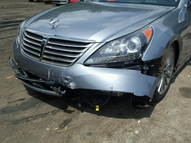 KMHGH4JH4EU080367 - 2014 HYUNDAI EQUUS SIGN BLUE photo 9