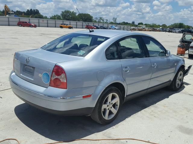 WVWRH63B04P054203 - 2004 VOLKSWAGEN PASSAT GLX 蓝色 照片 4