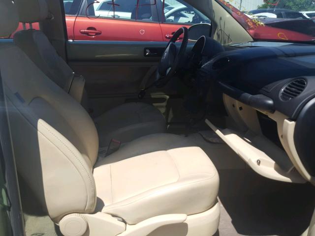 3VWRW31C17M506862 - 2007 VOLKSWAGEN NEW BEETLE 绿色 照片 5