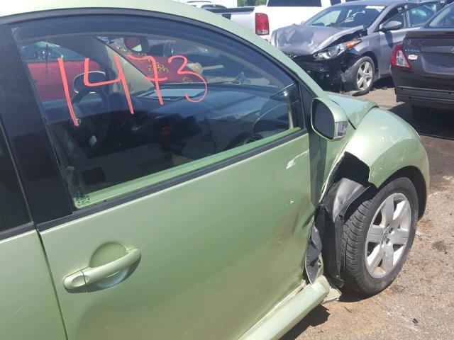 3VWRW31C17M506862 - 2007 VOLKSWAGEN NEW BEETLE 绿色 照片 9