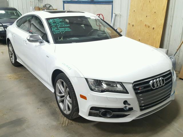 WAU32AFC2DN074167 - 2013 AUDI S7 PRESTIG WHITE photo 1