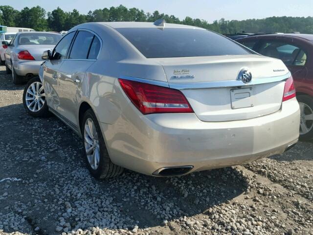 1G4GB5G36FF119274 - 2015 BUICK LACROSSE TAN photo 3