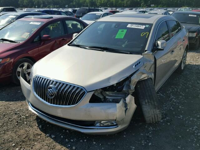 1G4GB5G36FF119274 - 2015 BUICK LACROSSE TAN photo 9