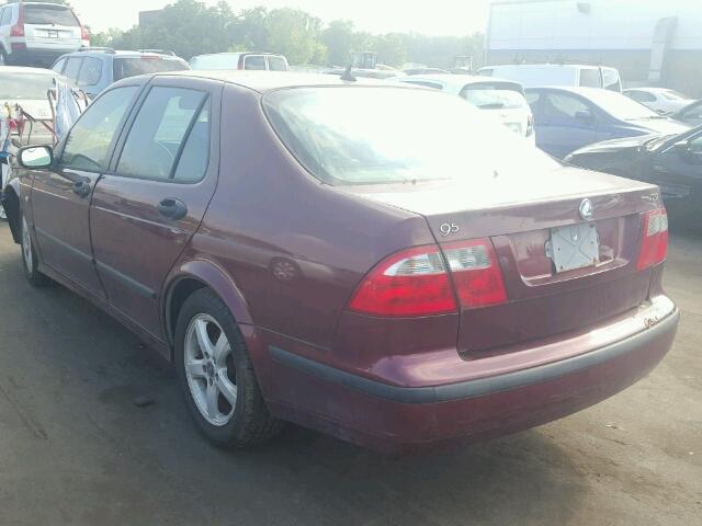 YS3ED49A743010759 - 2004 SAAB 9-5 ARC RED photo 3