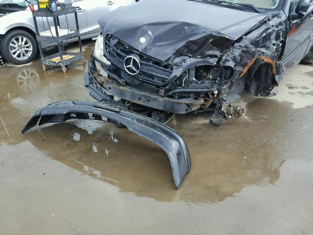 4JGAB54E61A273338 - 2001 MERCEDES-BENZ ML 320 BLACK photo 9