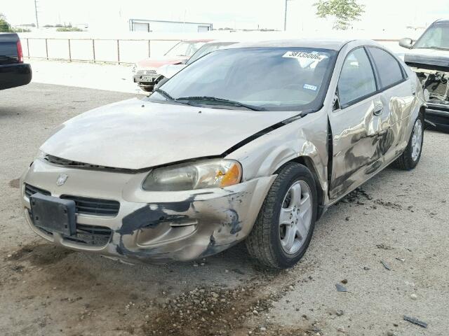 1B3EL46X13N538109 - 2003 DODGE STRATUS SE GOLD photo 2