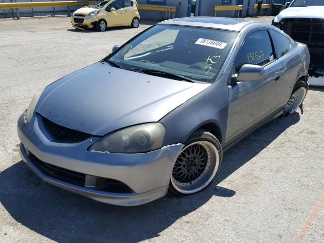 JH4DC548X6S007958 - 2006 ACURA RSX GRAY photo 2