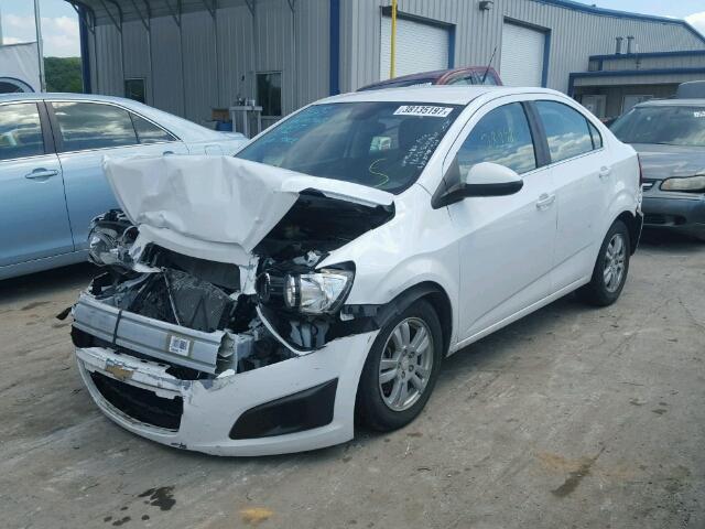 1G1JC5SHXC4231960 - 2012 CHEVROLET SONIC LT WHITE photo 2