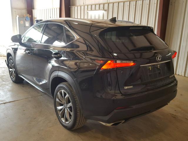 JTJYARBZ9F2009175 - 2015 LEXUS NX 200T BLACK photo 3