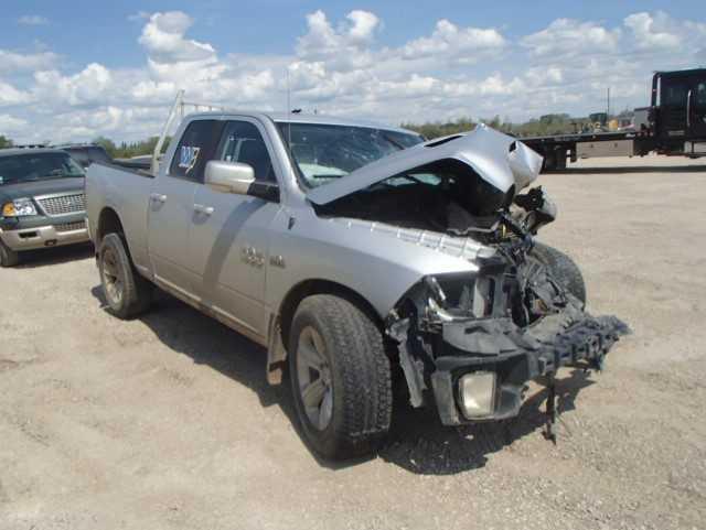 1C6RR7HT8DS509243 - 2013 RAM 1500 SPORT GRAY photo 1