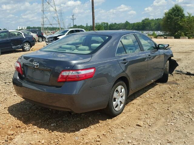 4T1BE46K69U400799 - 2009 TOYOTA CAMRY BASE გრაფიტი ფოტო 4