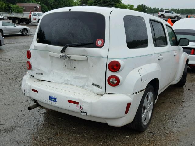 3GNCA13B19S512540 - 2009 CHEVROLET HHR LS Blanco foto 4