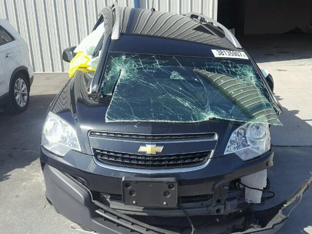 3GNAL2EKXCS552482 - 2012 CHEVROLET CAPTIVA SP BLACK photo 9