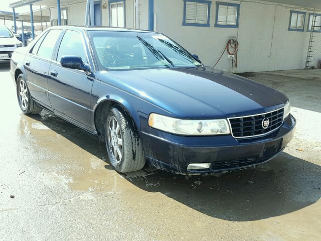 1G6KY54972U236344 - 2002 CADILLAC SEVILLE ST BLUE photo 1