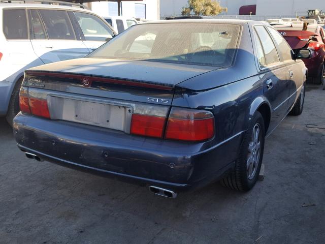 1G6KY54972U236344 - 2002 CADILLAC SEVILLE ST BLUE photo 4